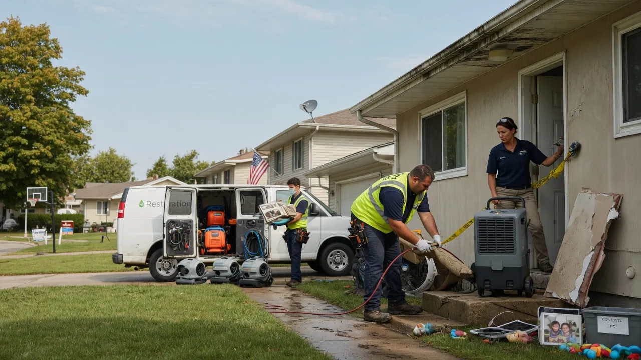 Water Damage Restoration in Lynn Center, IL near me